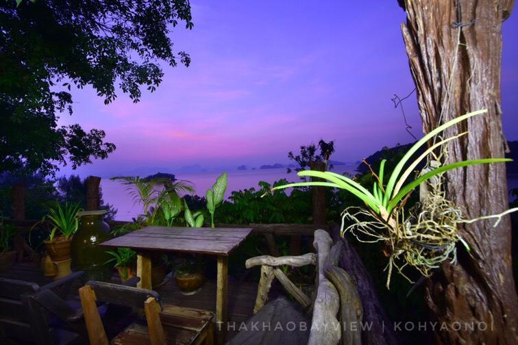 Tha Khao Bay View Bungalow Ко Яо Ной Екстериор снимка